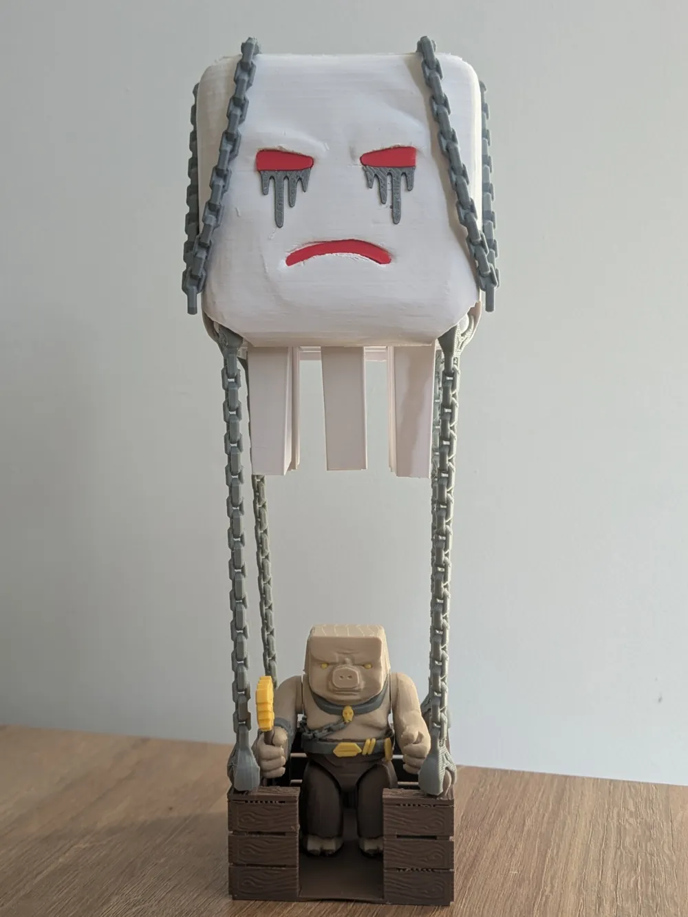 MInecraft Movie Ghast Airship - Free 3D Print Model - MakerWorld