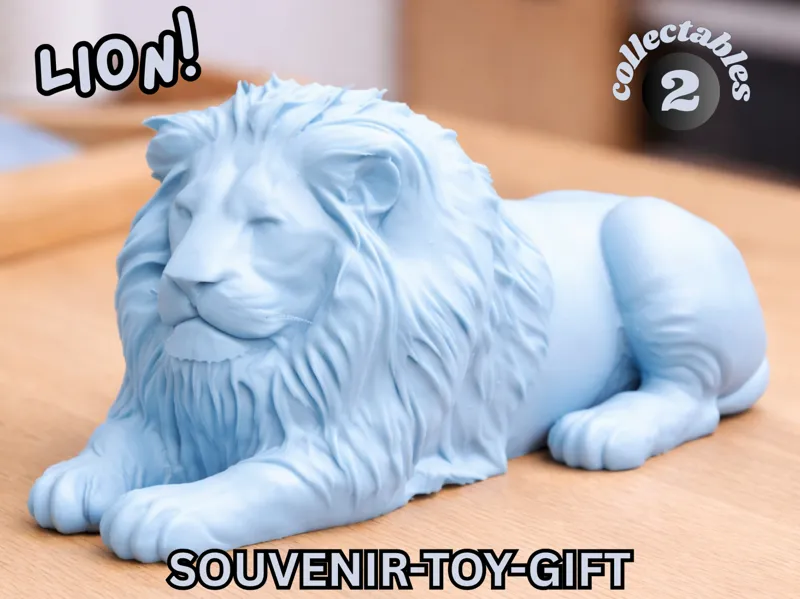 realistic lion