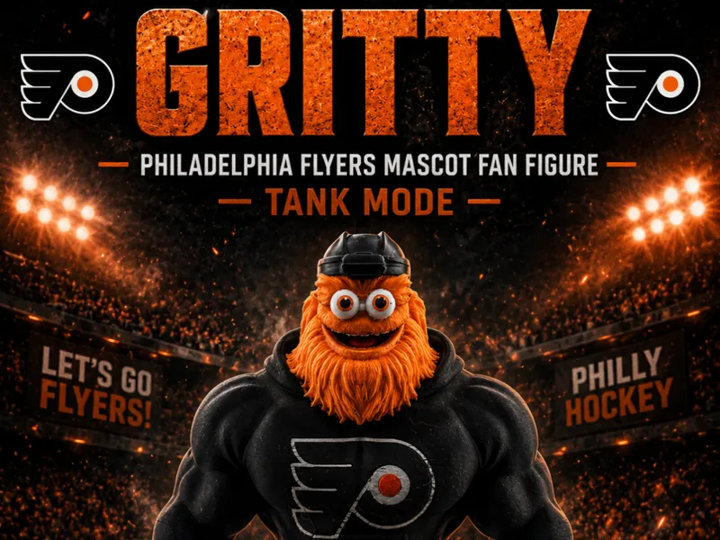 Gritty – Philadelphia Flyers Mascot (Tank Mode)