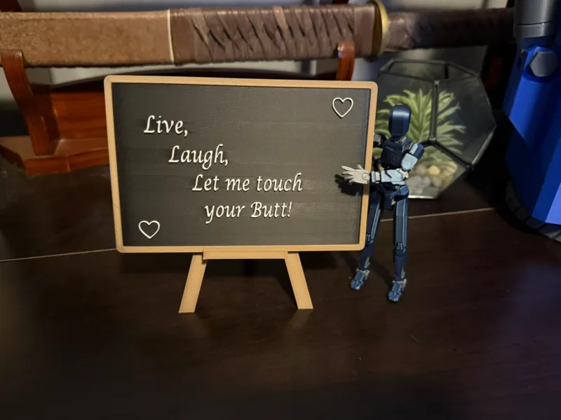 Home Decore Sign. Live, Laugh, L- you get the idea
