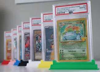 PSA Graded Card Display Stand for TCG