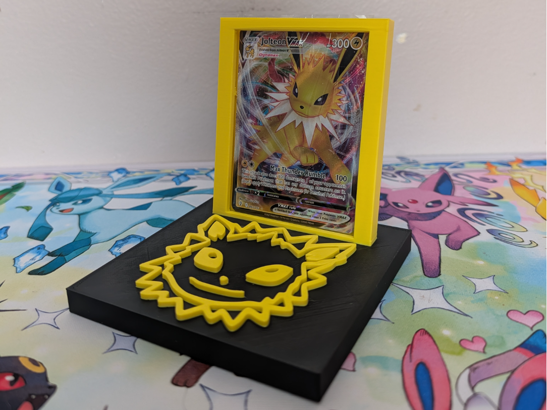 Pokemon Card Display Stand Jolteon