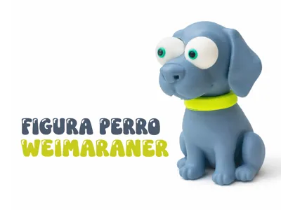 Weimaraner Figure