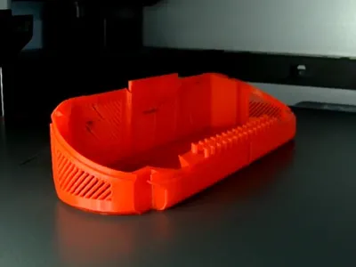 Vented AMS Tray for Dessicant