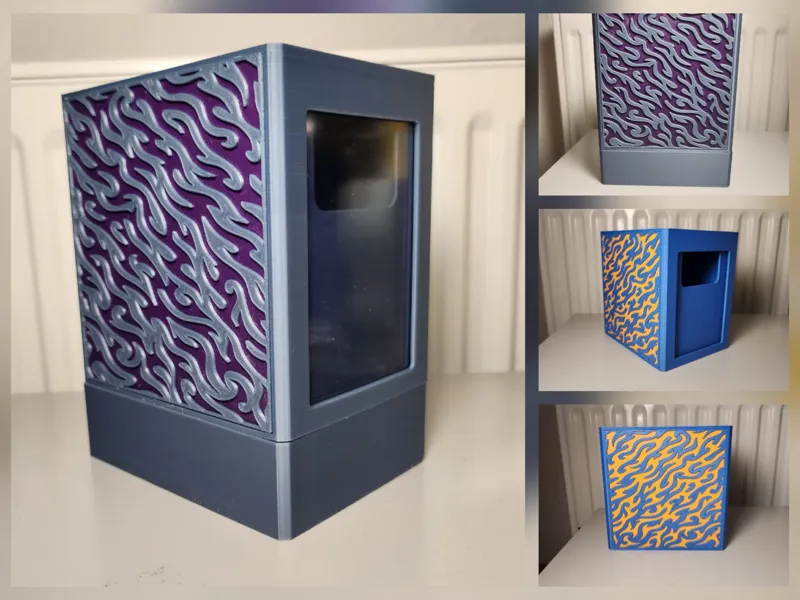 Deckbox (80+ Cards)(customize the wall inserts)