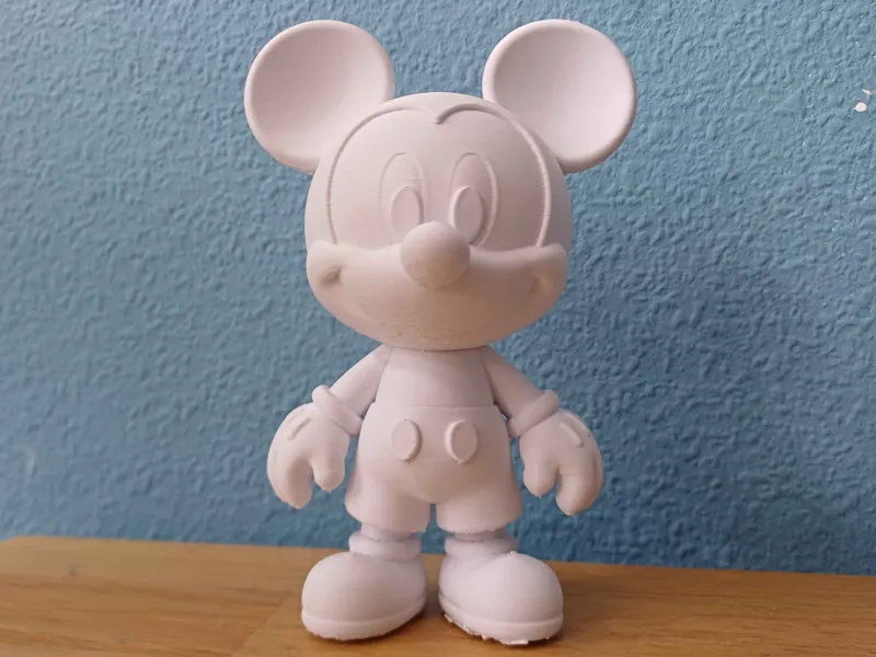 Mickey Mouse – Minimalistisch 3D Print Model