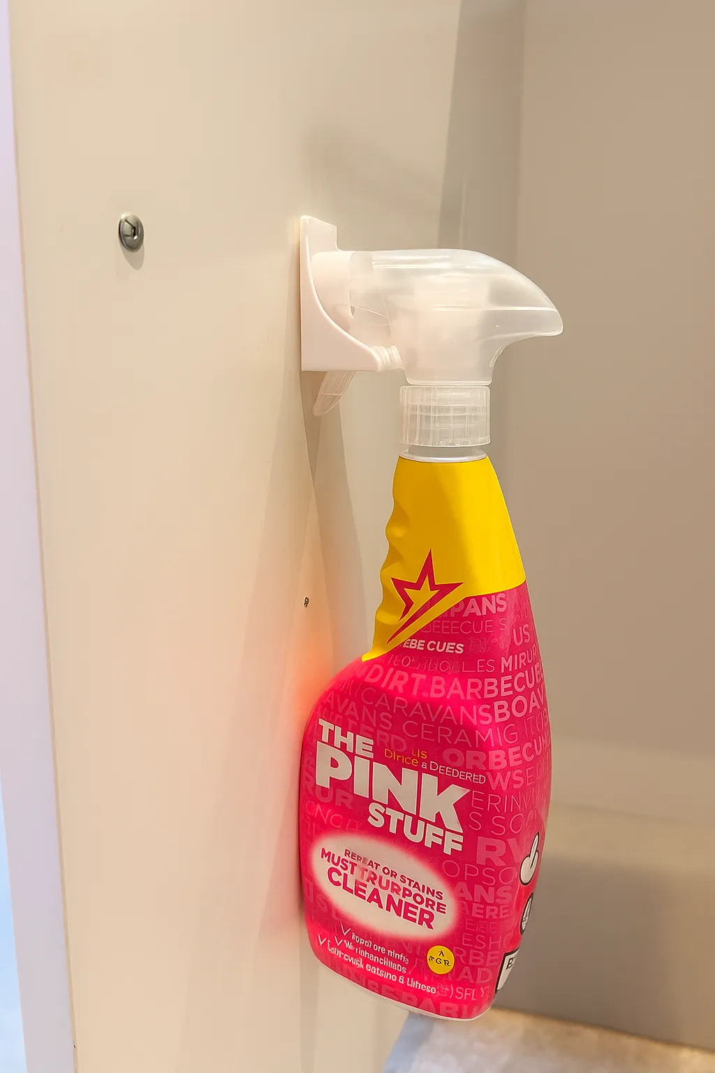 Spray Bottle Mount For Cabinets view 2