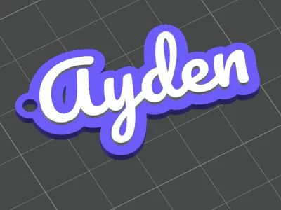 Ayden Keychain
