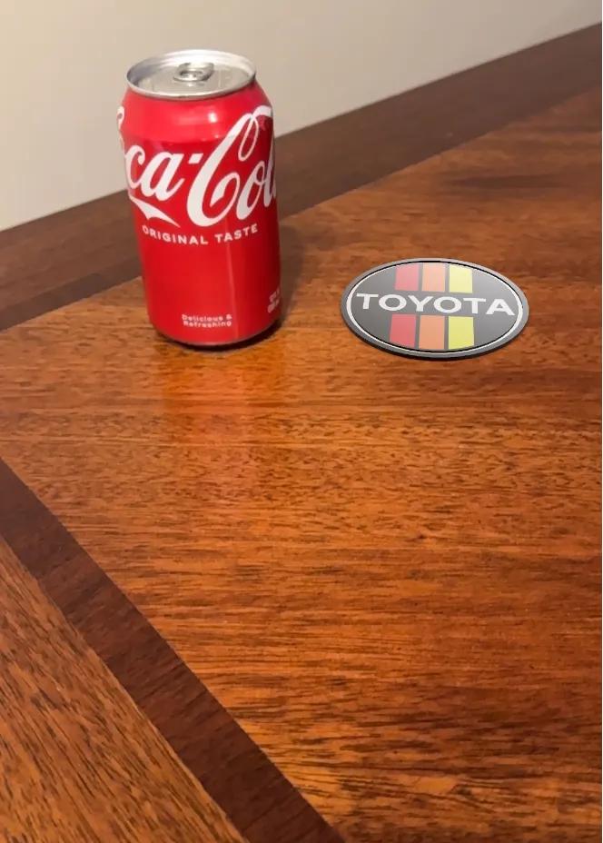 Vintage Toyota Logo Coaster