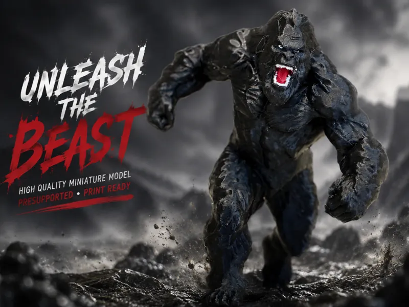Enraged King Kong