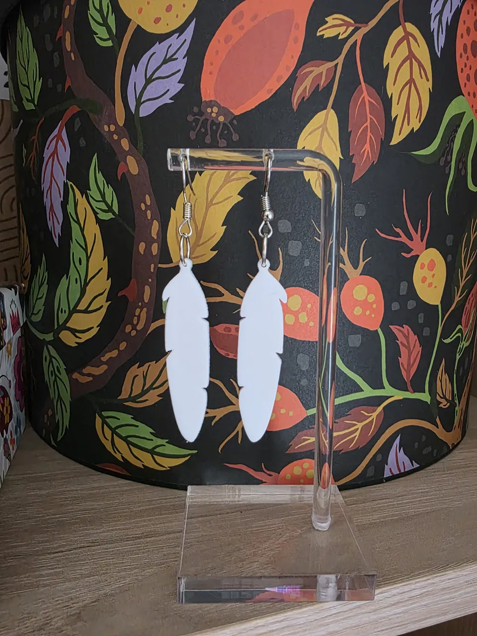 Pendientes Plumas view 4
