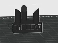 0.2mm layer, 2 walls, 15% infill, supports
