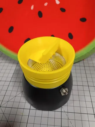 适用于66mm的双阀摩卡壶的布粉器