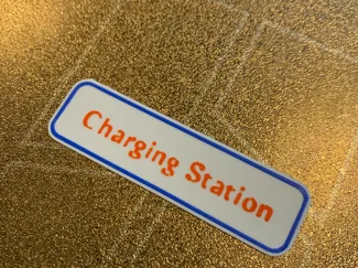 Charging Station sign