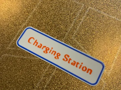 Charging Station sign