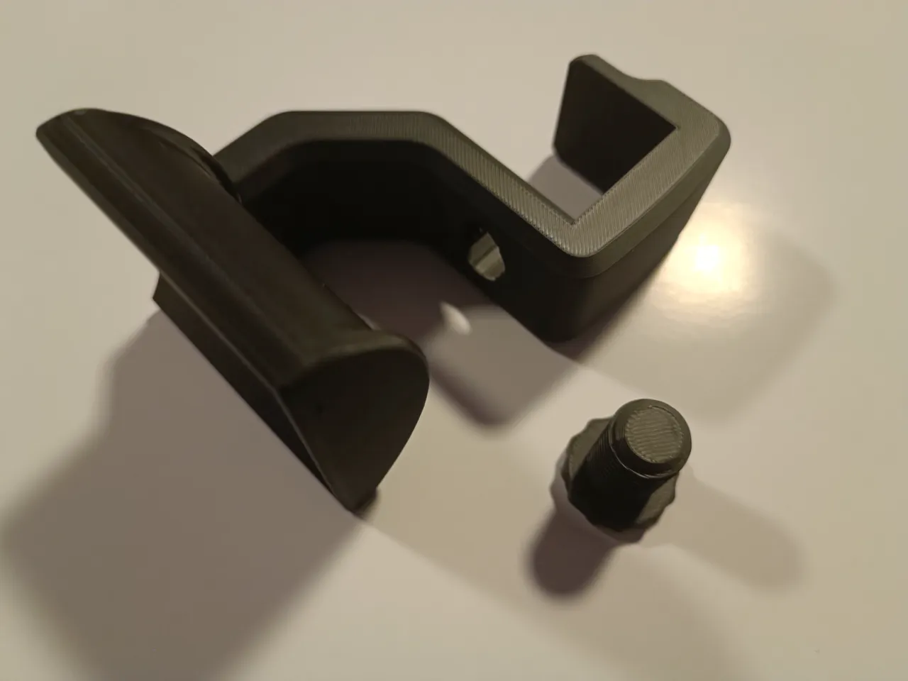 Desk Side Headphone Hanger Clamp Headset Stand view 3