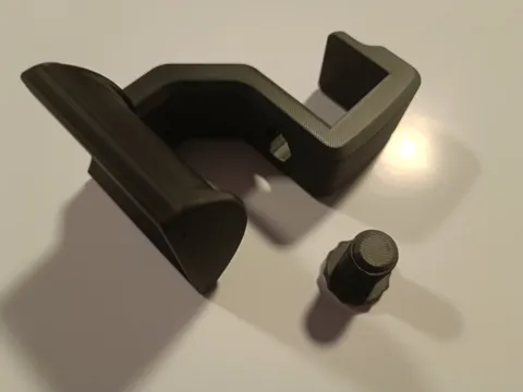 Desk Side Headphone Hanger Clamp Headset Stand view 3
