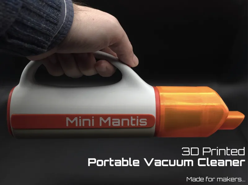 Mini Mantis - Portable Vacuum Cleaner
