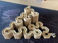Circuit à billes courbe de Sierpinski — photo 2