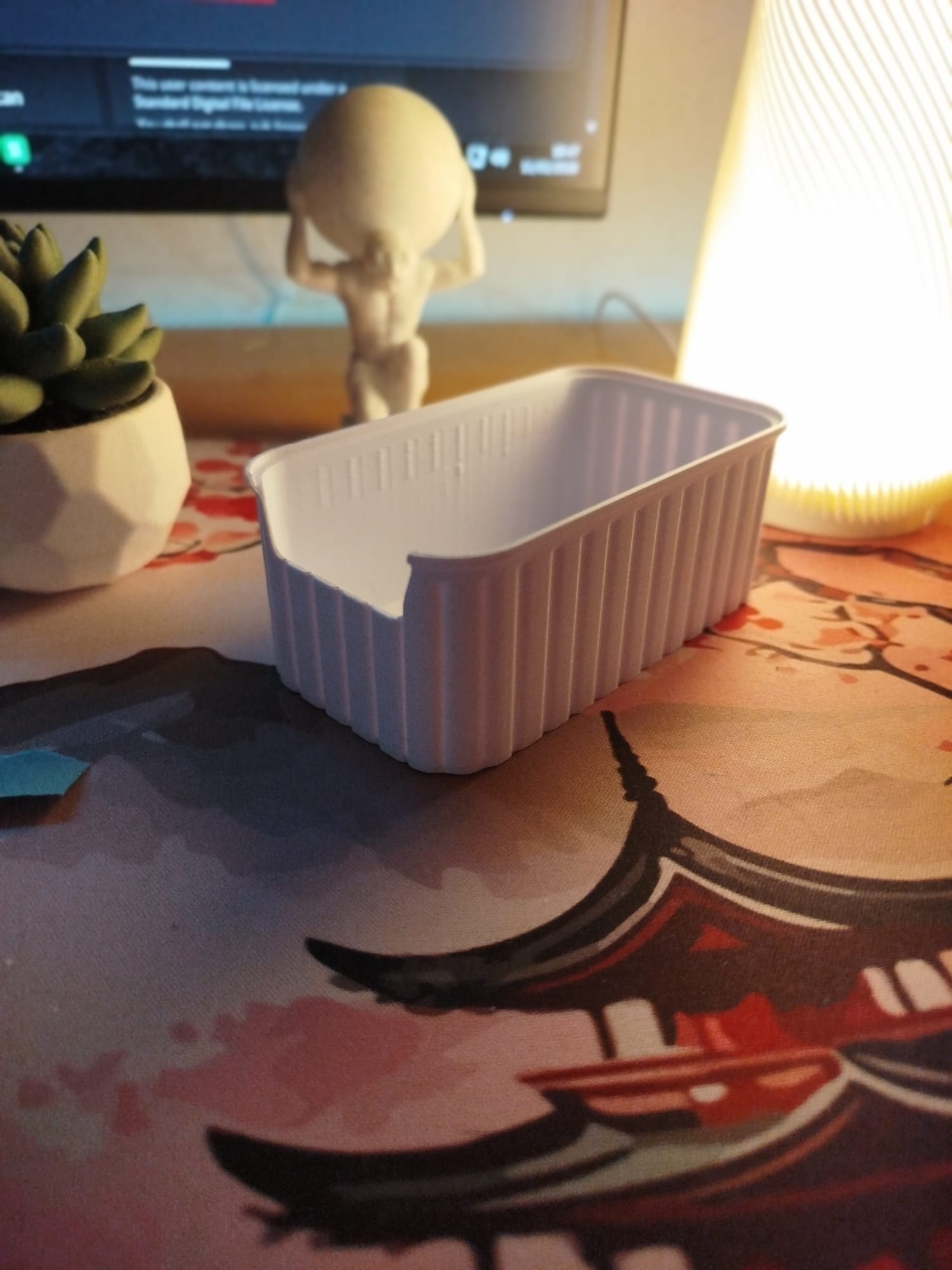 Miniatura 3 do modelo 3D Stackable minimalistic basket
