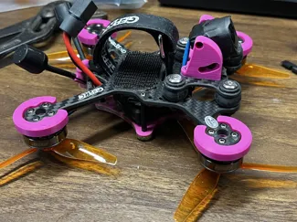 Geprc Cinelog35 motor guards instead of propguard