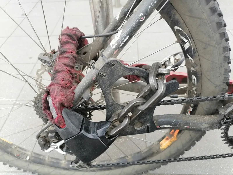 Fahrrad Schloss Halterung