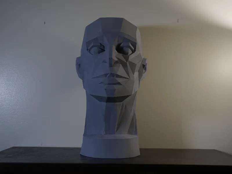 Head Sculpture from the movie "Brainstorm" 