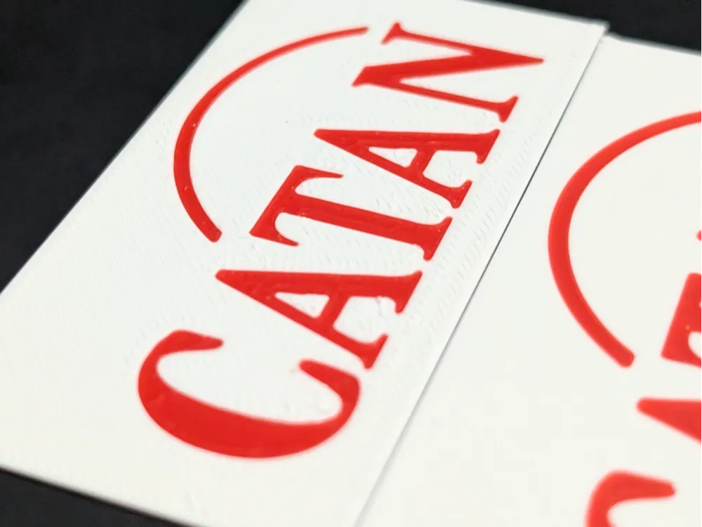 Catan box label Insert 79 x 39 Gridfinity 0.4 mm - Free 3D Print Model ...
