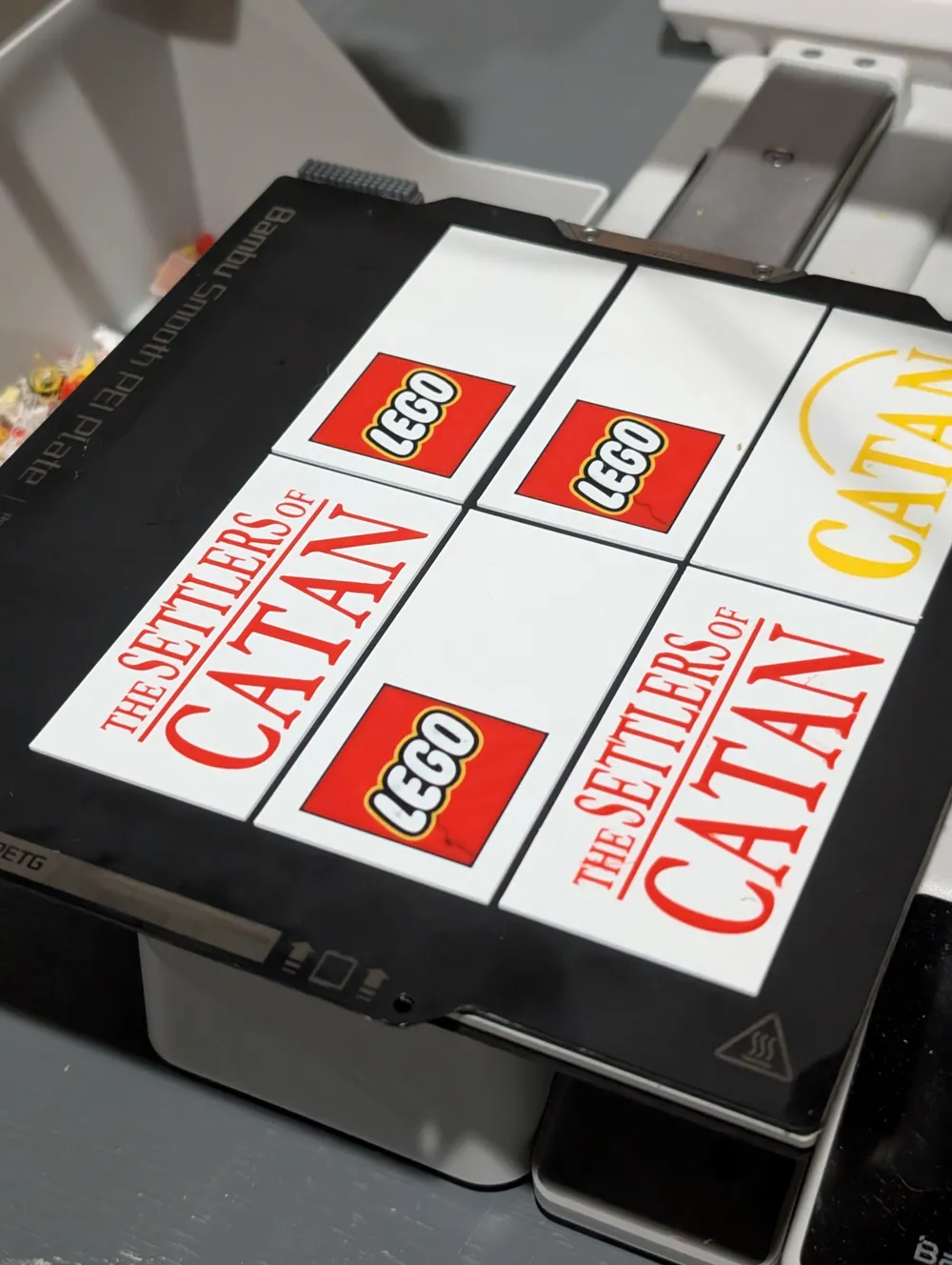 Catan box label Insert 79 x 39 Gridfinity 0.4 mm - Free 3D Print Model ...