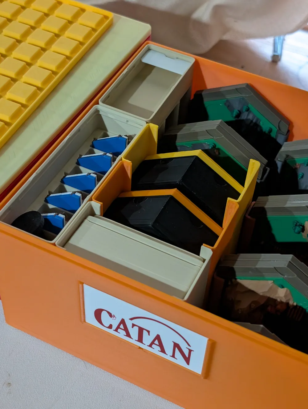 Catan box label Insert 79 x 39 Gridfinity 0.4 mm - Free 3D Print Model ...