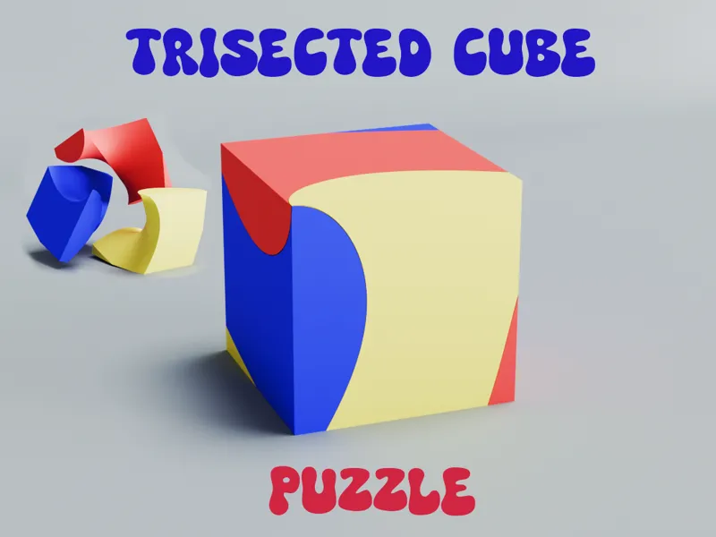 Trisected Cube Puzzle
