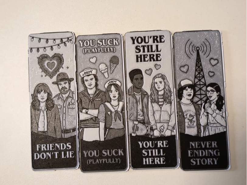 Stranger Thing Bookmark Set