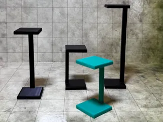 Riser stand for ttrpg