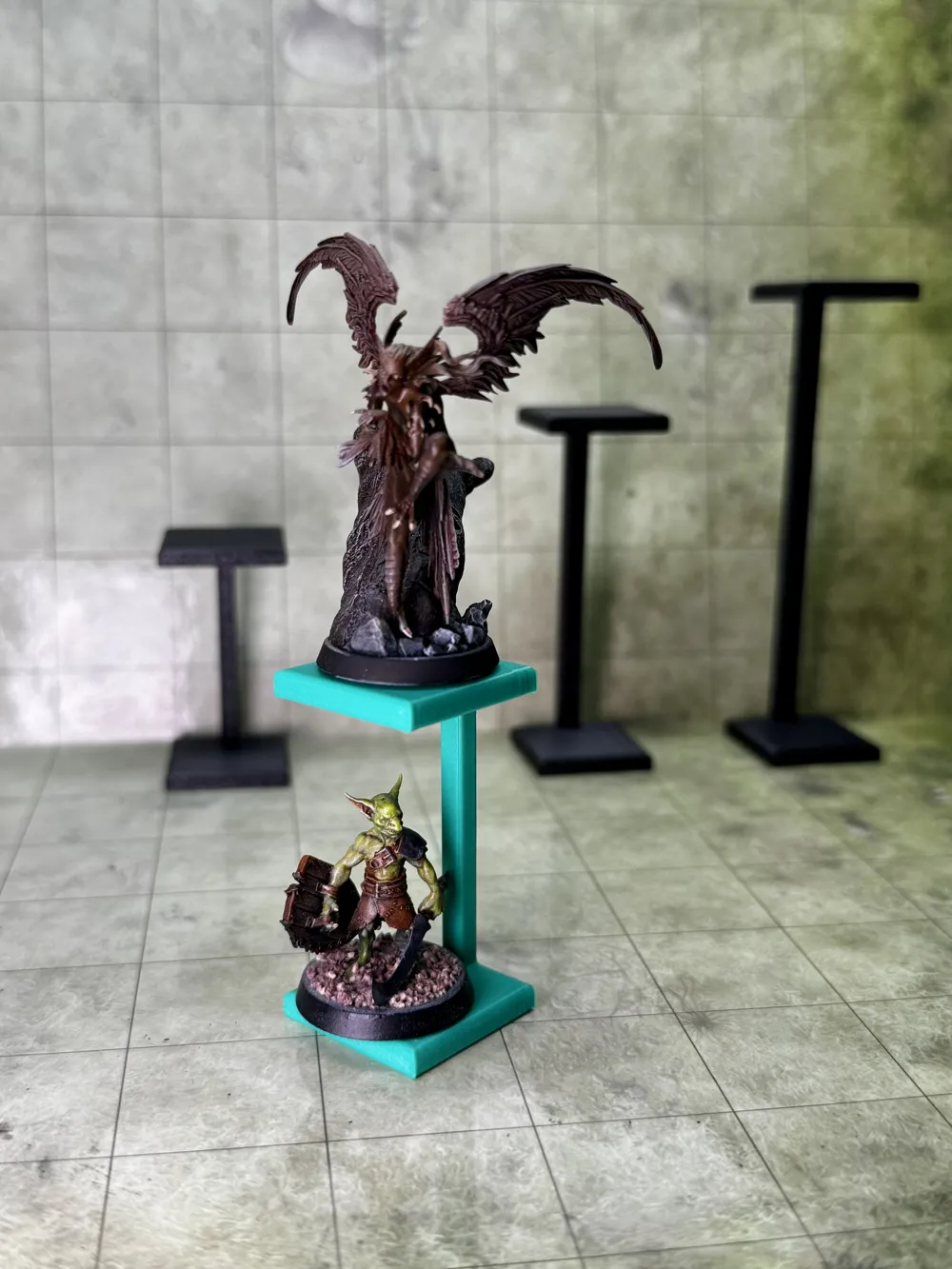 Rpg Riser Stl Riser stand for ttrpg - Free 3D Print Model - MakerWorld