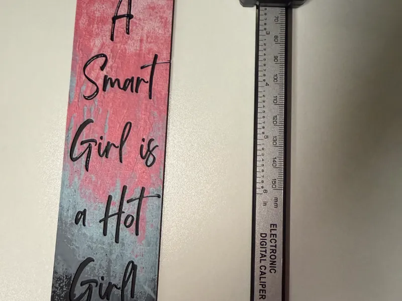 Smart Girl Bookmark