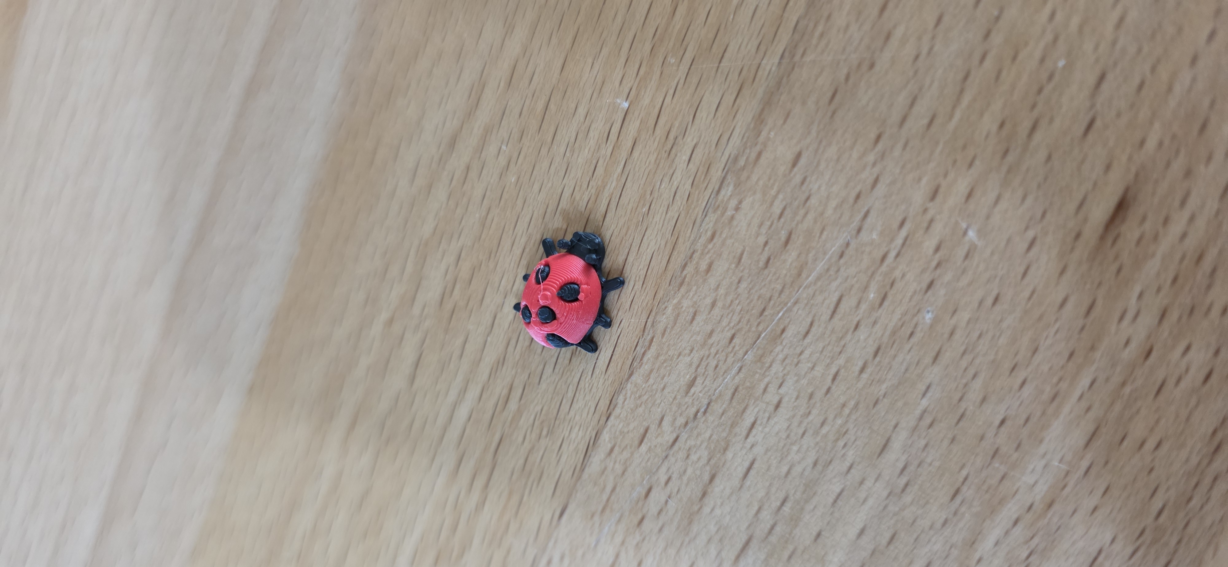 Miniatura 3 do modelo 3D Tiny Pocket Ladybug - Super Fast Print