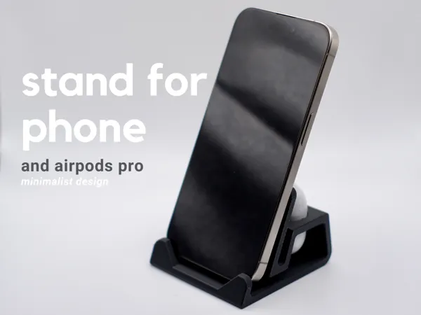 Поставка за телефон и AirPods Pro