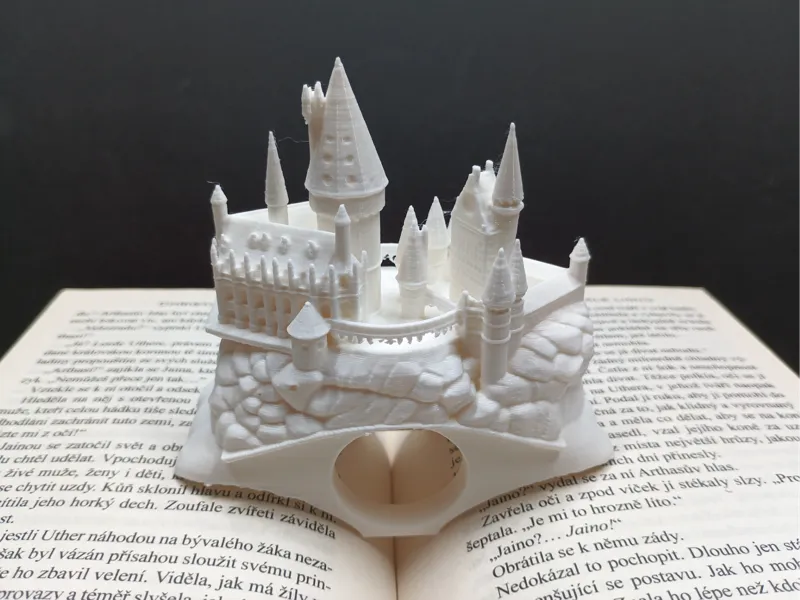 Hogwards finger bookmark