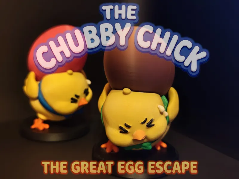 The Chubby Chick: The Great Egg Escape