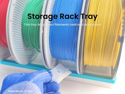 Storage Rack Tray