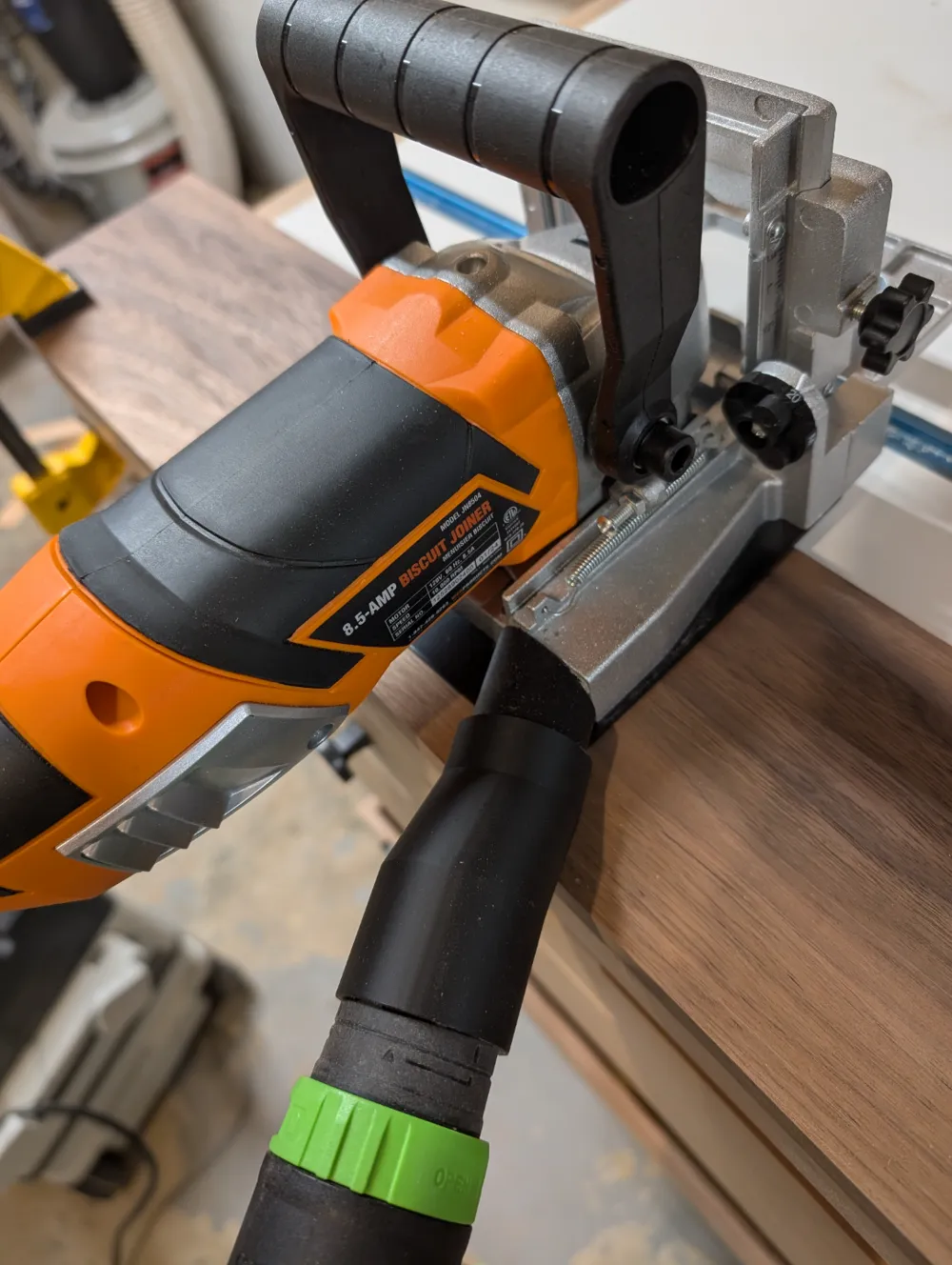 Dust Fitting for WEN Biscuit Joiner by Thomas - MakerWorld