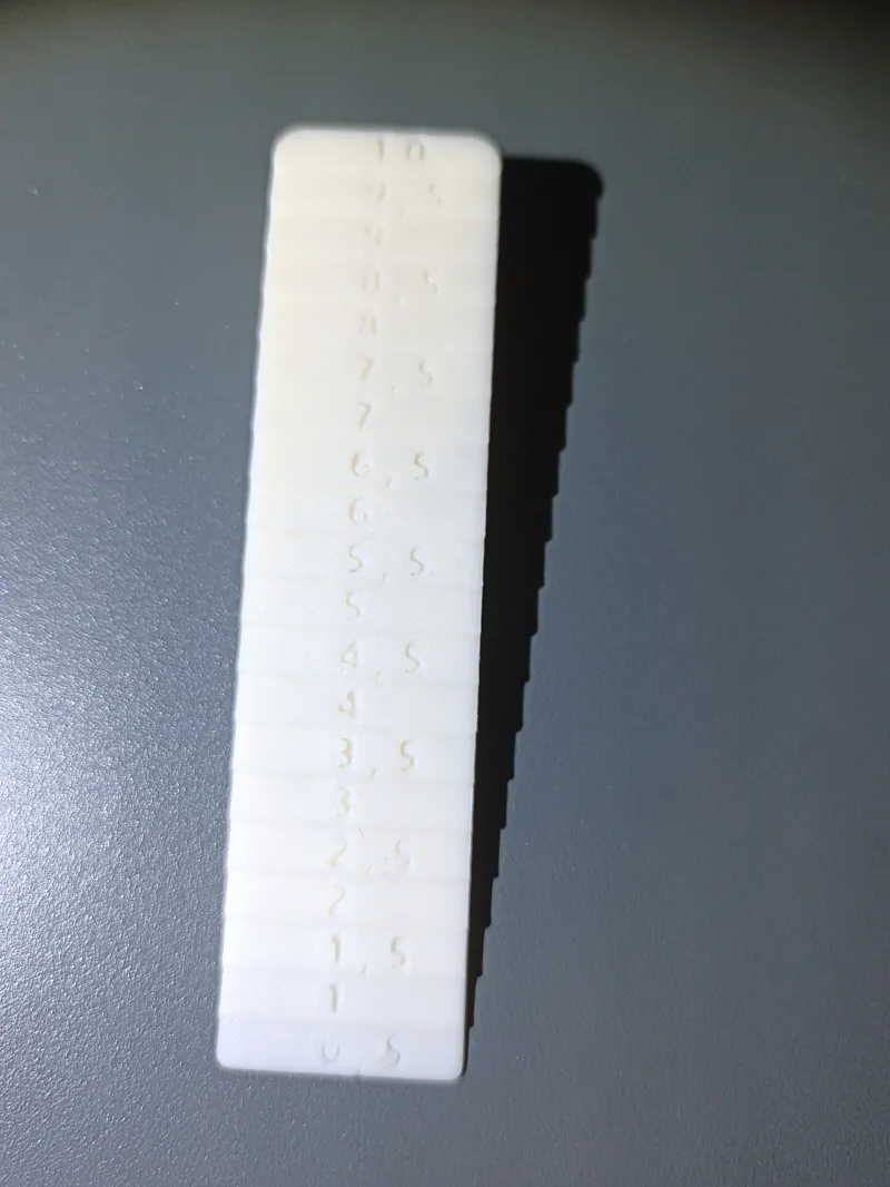 measuring wedge 