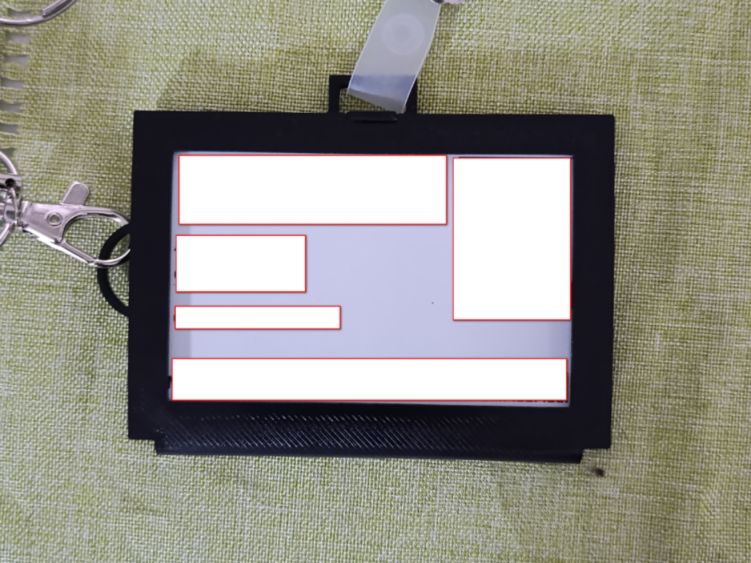 Porta tesserino logo Batman