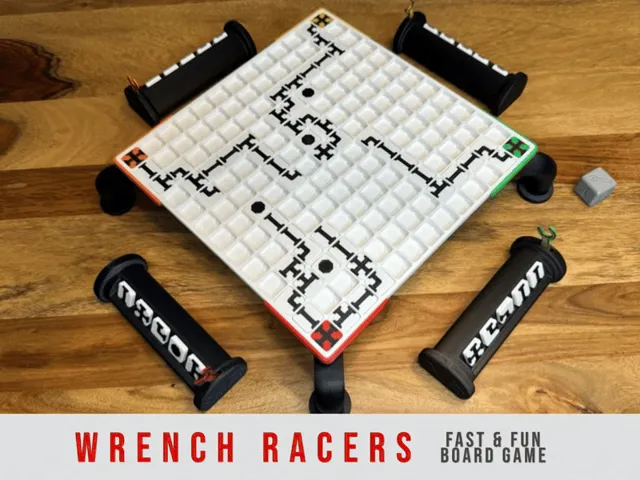 Wrench Racers - New Strategy Board Game