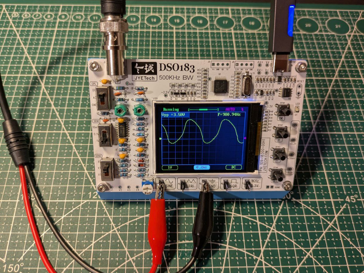 DSO183 Oscilloscope Desk Stand