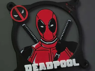 Deadpool 120mm Fan Grille