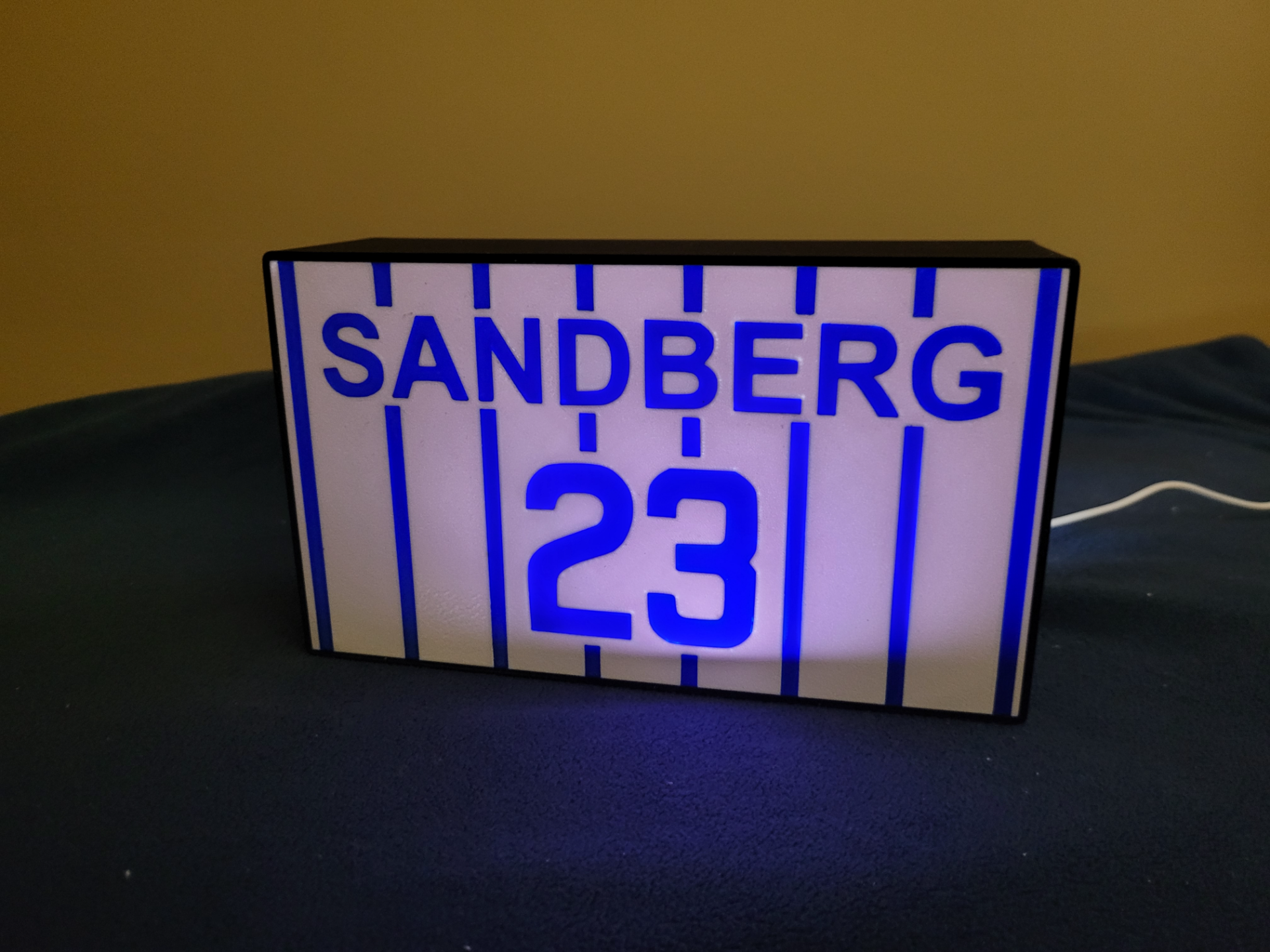 Chicago Cubs Retired # Lightbox Ryne Sandberg