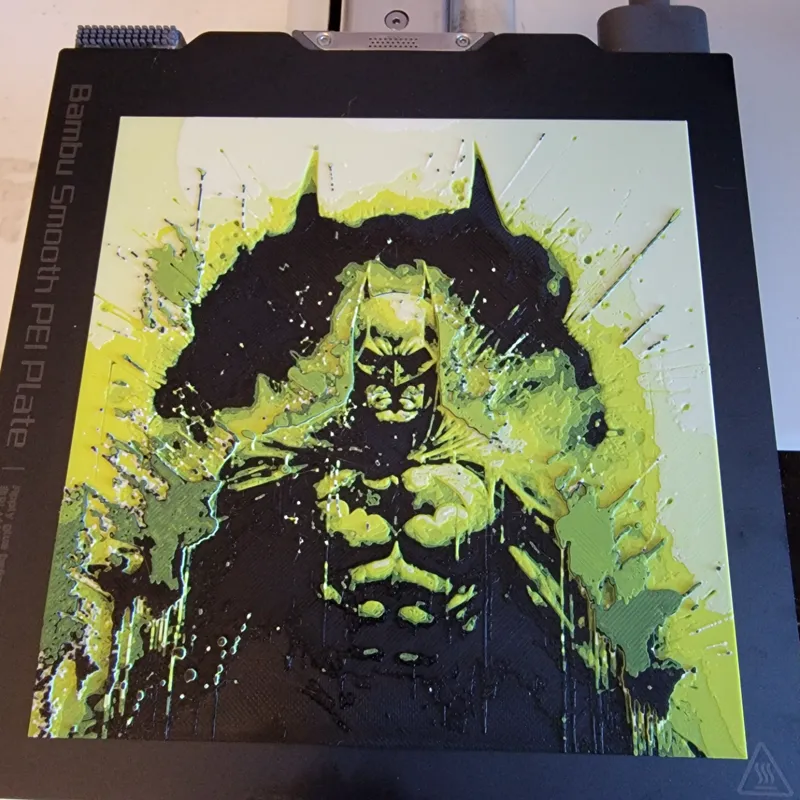 Batman Hueforge Fanart 150x150mm
