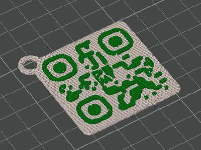 QR code 3d
