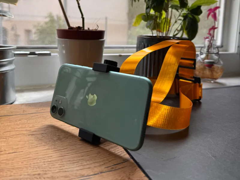Handyhalterung für Kopf aus TPU (POV)